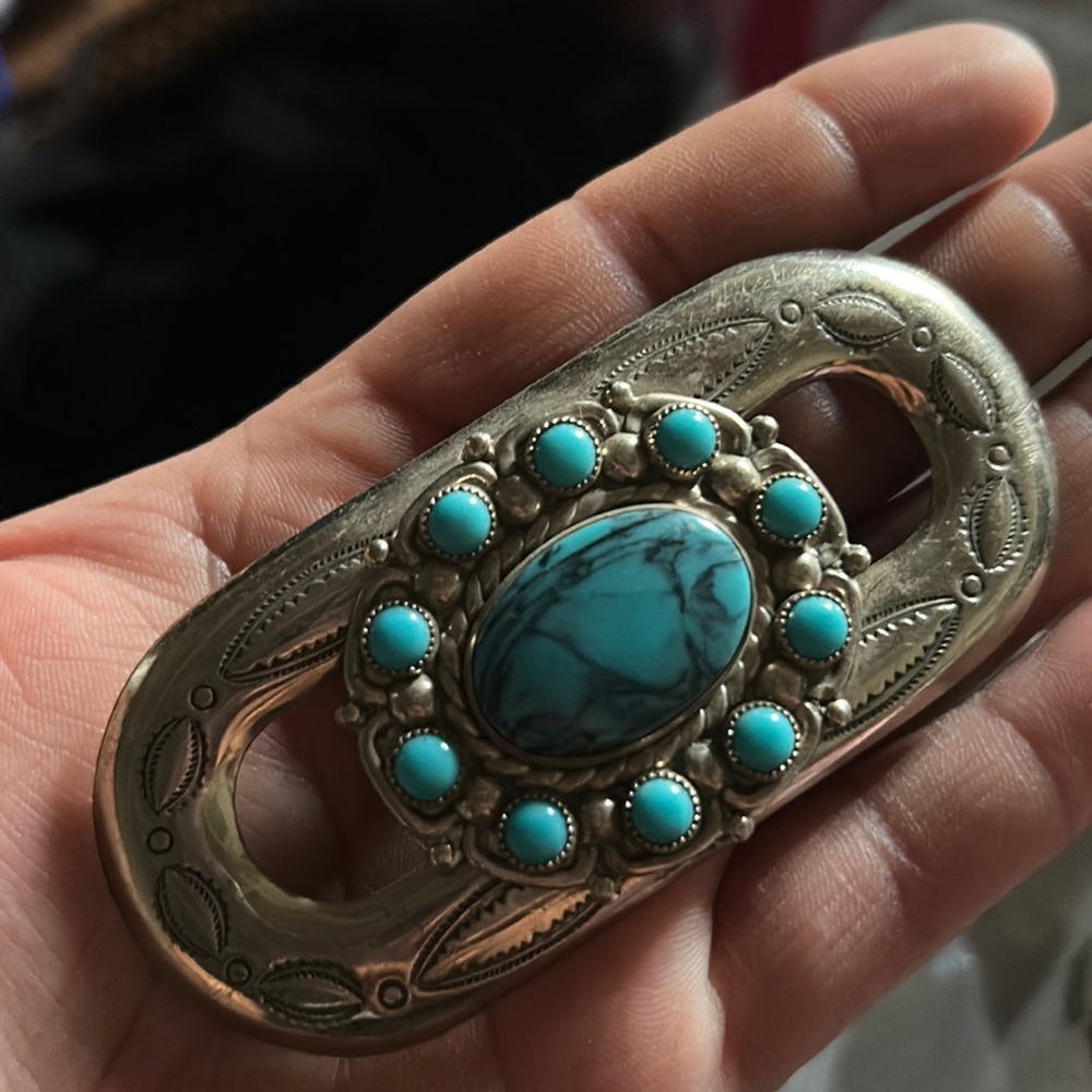 nickel silver hair piece